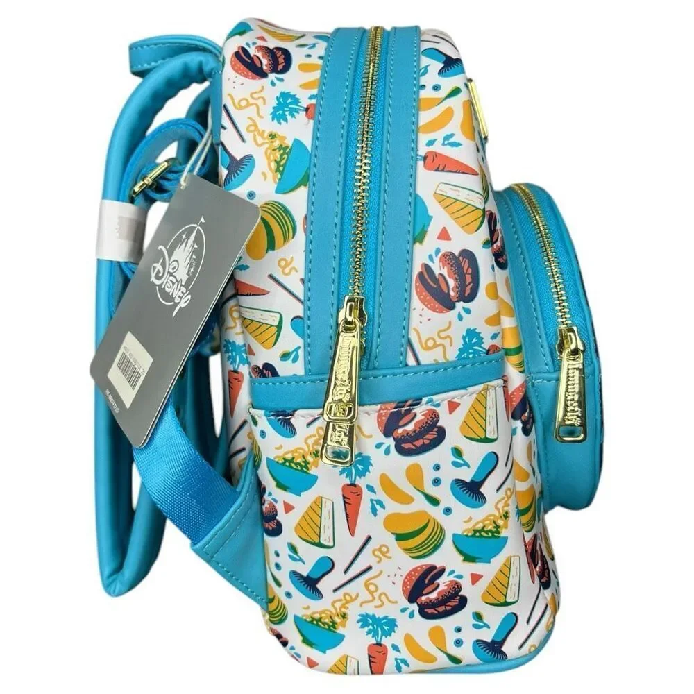 NEW Loungefly Epcot International Food & Wine Festival 2023 Mini Backpack